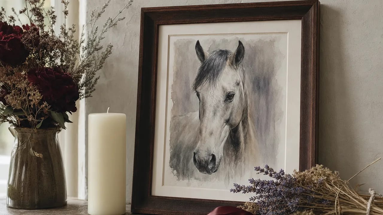 Horse memorial gift ideas: how to remember a horse