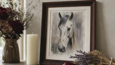 Horse memorial gift ideas: how to remember a horse