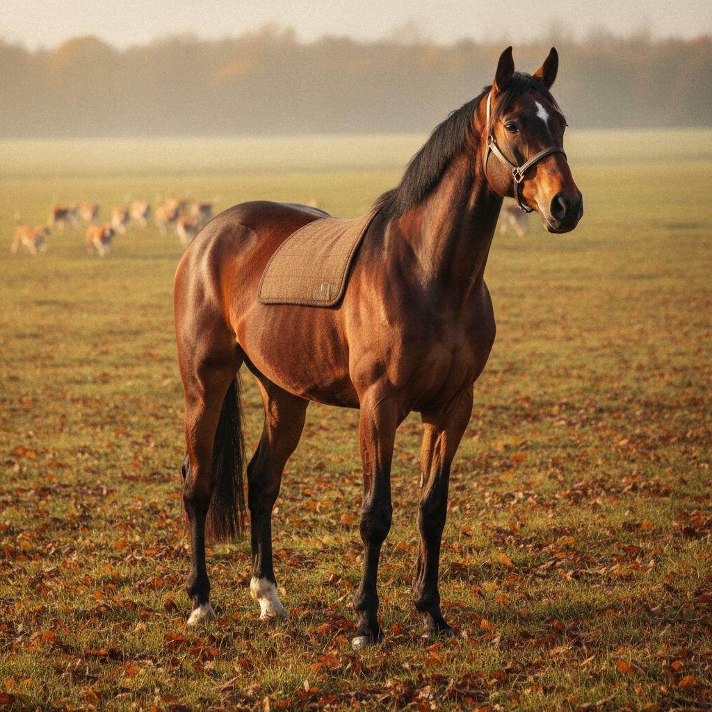 A Hunter in editorial photographic style