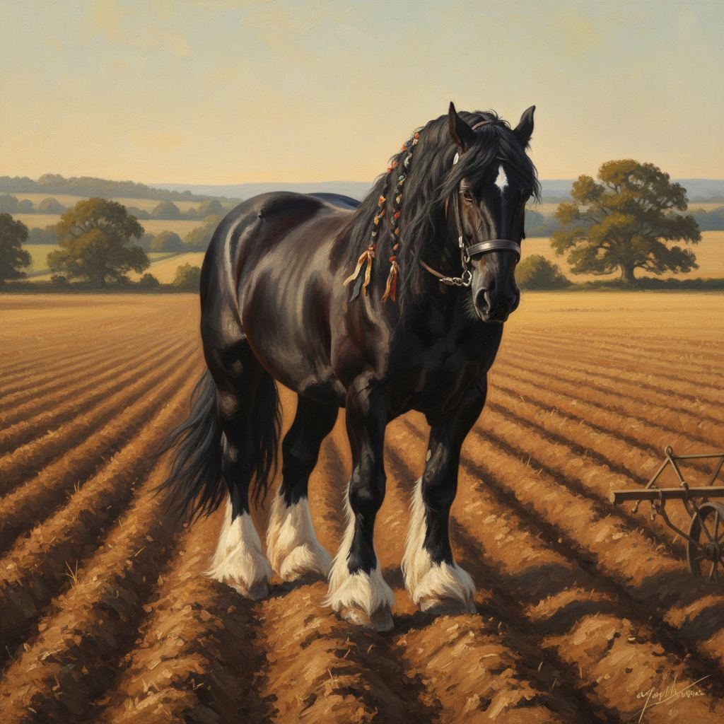 A Shire in editorial photographic style