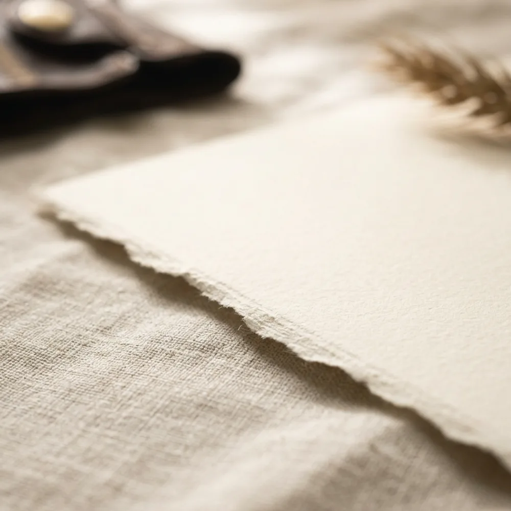 Print on thick archival cotton paper, close up